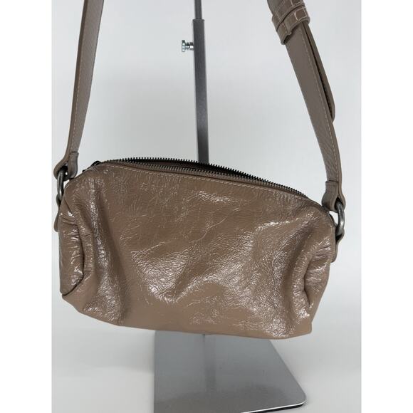 Free People Aurora Women's Handbag Brown Leather Adjustable Strap Shoulder Bag - Picture 2 of 11